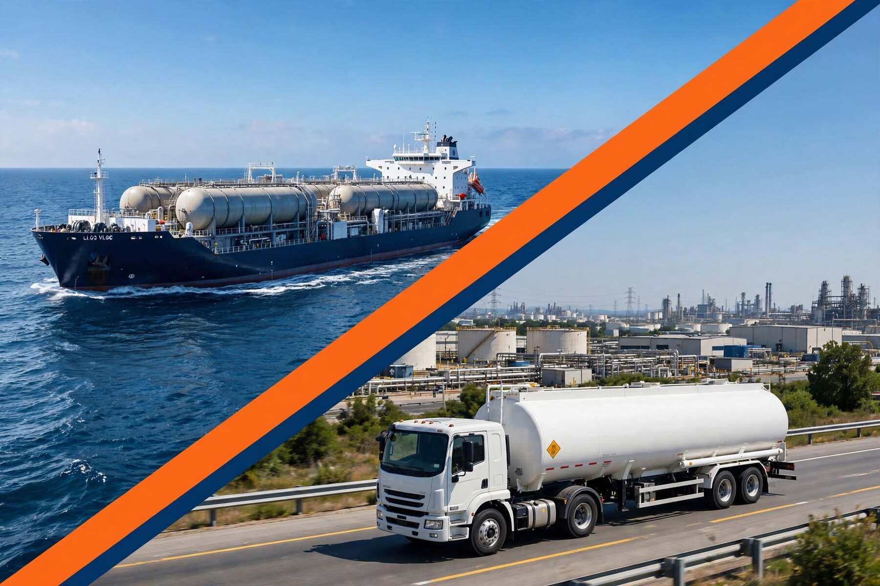 International energy shipping, logistics and distribution